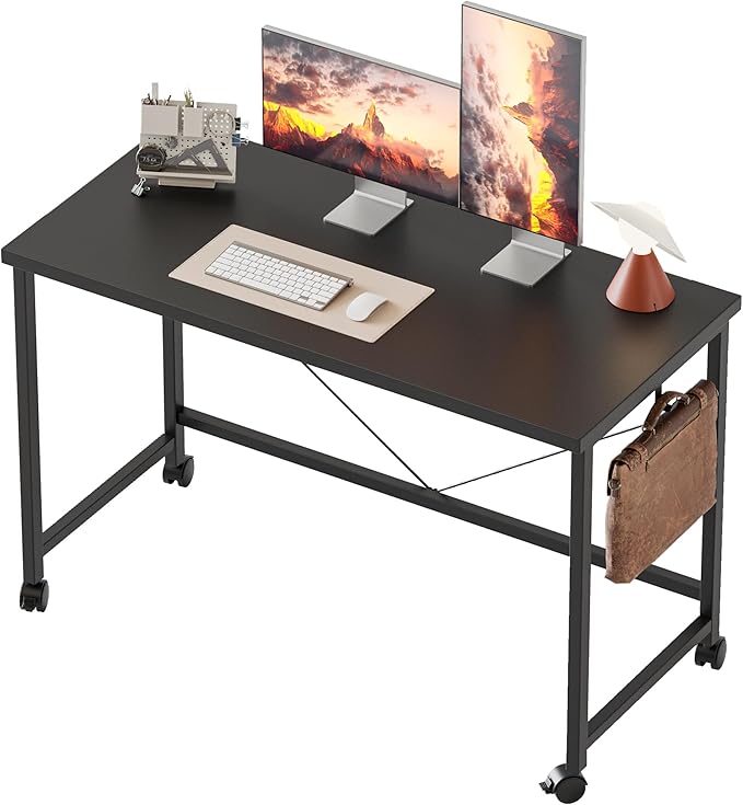 Mericonia Computer Desk, Gaming Desk for Small Spaces, Modern Simple Style Table for Home Office, Study Student Writing Table
