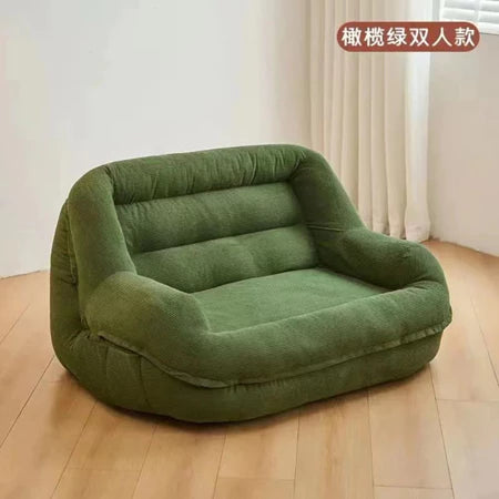Lazy Sofa Nest Nest Sofa Autumn Winter Sofa Bedroom Living Room Single French Retro Small Sofa Human Kennel Lazy Sofa