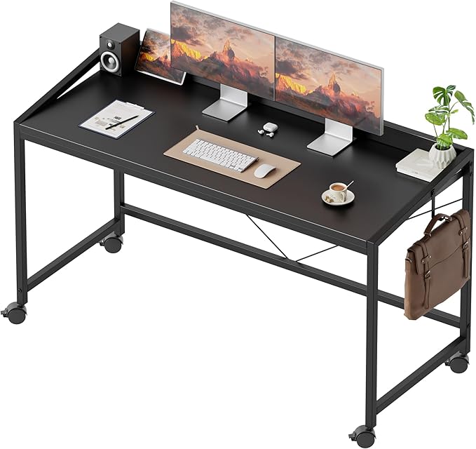 Mericonia Computer Desk, Gaming Desk for Small Spaces, Modern Simple Style Table for Home Office, Study Student Writing Table