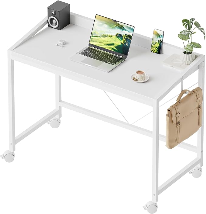Mericonia Computer Desk, Gaming Desk for Small Spaces, Modern Simple Style Table for Home Office, Study Student Writing Table