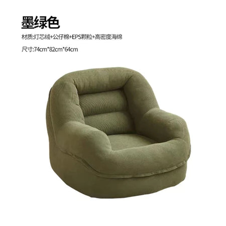 Lazy Sofa Nest Nest Sofa Autumn Winter Sofa Bedroom Living Room Single French Retro Small Sofa Human Kennel Lazy Sofa